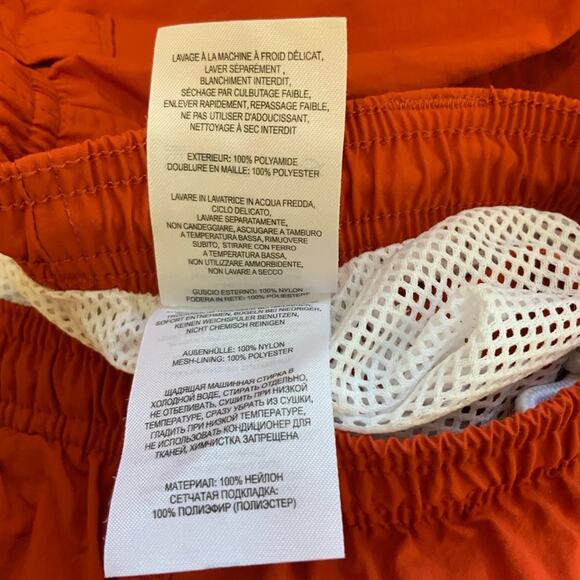 Columbia  PFG Orange Swim Trunks/ Shorts 8" Long size XL - Picture 7 of 9